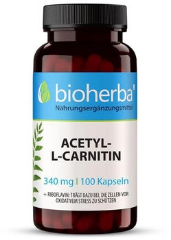 Bioherba Acetyl-L-Carnitin Kapseln 100 Stk.