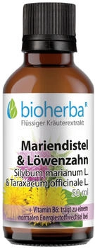 Bioherba Mariendistel & L&ouml;wenzahn Extrakt 50 ml