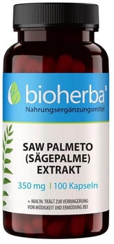 Bioherba Saw Palmeto (S&auml;gepalme) Kapseln 100 St