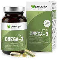 Purabyo Omega-3 Algen&ouml;l 60 St