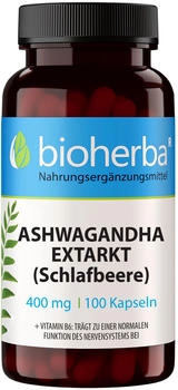 Bioherba Ashwagandha Extrakt Kapseln 100 Stk.