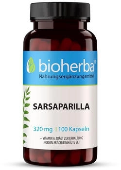 Bioherba Sarsaparilla 320 mg Kapseln 100 St