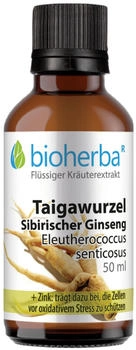 Bioherba Taigawurzel Sibirischer Ginseng Extrakt 50 ml