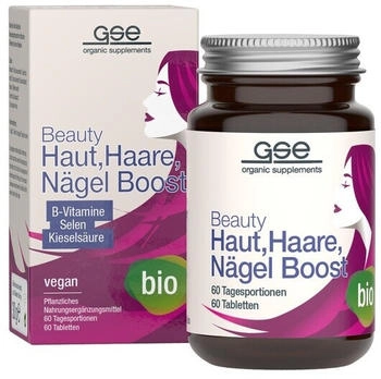 GSE Phyto Vitamins Haut Haare N&auml;gel Boost 60 Tabletten