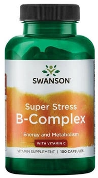 Swanson Super Stress B-Komplex 100 Kapseln