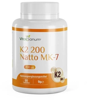 Vitasanum ® - K2 200 Natto Mk-7 90 St Tabletten