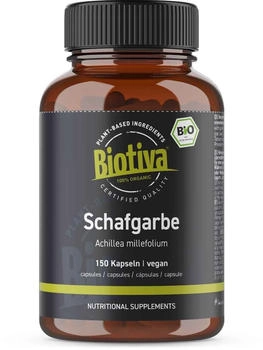 Biotiva Schafgarbe Kapseln Bio 82 g