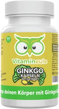 Vitamineule Ginkgo Biloba Kapseln 90 Stk.