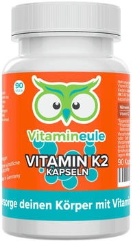 Vitamineule Vitamin K2 Kapseln 90 Stk.