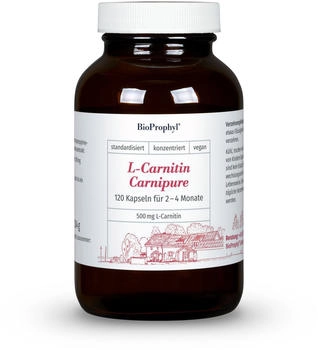 BioProphyl L-Carnipure Carnitin 120 Kapseln