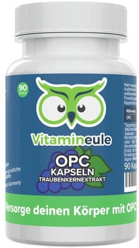 Vitamineule OPC Traubenkernextrakt Kapseln 90 Stk.