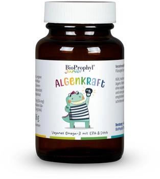 BioProphyl Algenkraft Junior veganes Omega-3 mit EPA & DHA 60 Stk.