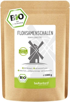 bioKontor Flohsamenschalen ganz 1000 g Schale