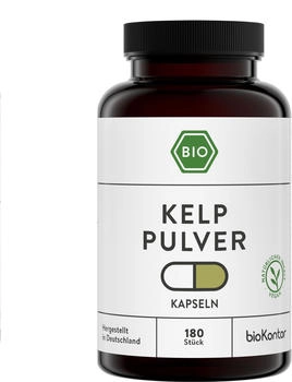 bioKontor Kelp Kapseln BIO 180 Stück