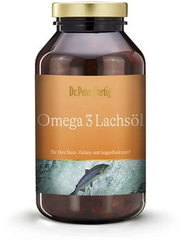 Dr. Peter Hartig Omega 3 Lachs&ouml;l 250 Kapseln