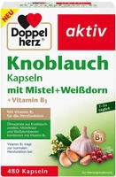 Doppelherz Knobl.kap.m.mistel+wei&szlig;dorn+vitamin B1 480 St