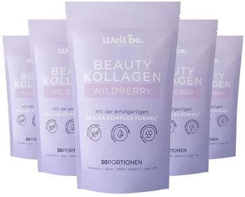 Well be. Beauty Kollagen Wildberry Pulver 6x250g