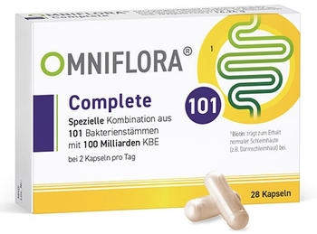 Heilpflanzenwohl Omniflora Complete 101 Bakterienstämme 100 MrdK KBE Kapseln (28 Stk.)