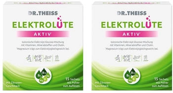 Dr. Theiss Naturwaren GmbH Elektrol&uuml;te Aktiv Pulver Sachets (2x15 Stk.)