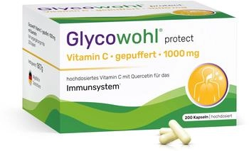 Heilpflanzenwohl Glycowohl protect Vitamin C gepuffert 1000 mg Kapseln 200 Stk.