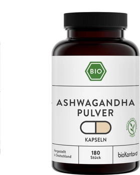 bioKontor Ashwagandha Kapseln BIO 180 Stück