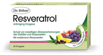 Dr. Böhm Resveratrol Anti Aging Dragees 30 Stk.