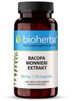 Bioherba Bacopa Monnieri Extrakt Kapseln 100 Stk.