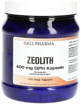 Gall Pharma Zeolith 400 mg GPH Kapseln 750 Stk.