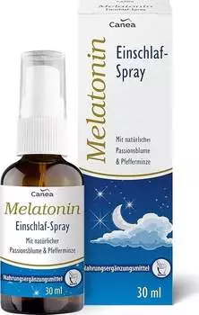 Canea Melatonin Einschlaf-Spray, Pfefferminze