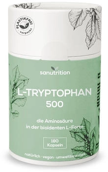 Sanutrition L-Tryptophan 500 mg 180 St Kapseln