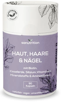 Sanutrition Haut Haare & Nägel Kapseln 90 St