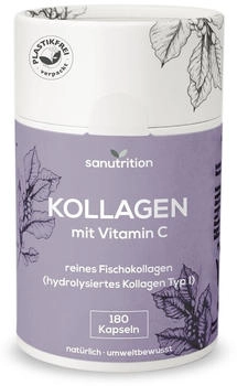 Sanutrition Kollagen (aus Fisch) Kapseln 180 St