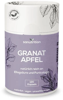 Sanutrition Granatapfel 600 mg 120 St Kapseln