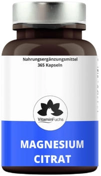 VitaminFuchs Magnesiumcitrat Kapseln 365 Stk