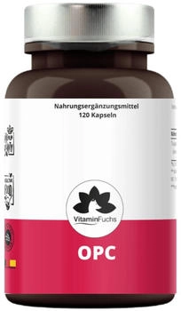 VitaminFuchs OPC Traubenkernextrakt Kapseln 120 St