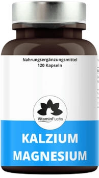 VitaminFuchs Kalzium Magnesium Kapseln 120 St