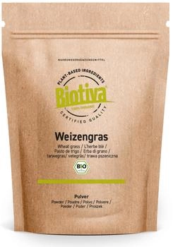 Biotiva Weizengras Pulver Bio 200 g