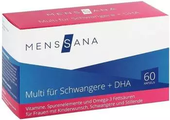 MensSana Multi F&uuml;r Schwangere + DHA Kapseln (60 Stk.)