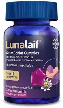 Bayer LUNALAIF Guter Schlaf Gummies 30 Stk.