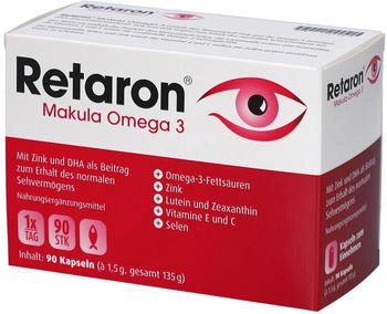 Ursapharm Retaron Makula Omega-3 Kapseln 90 Stk.