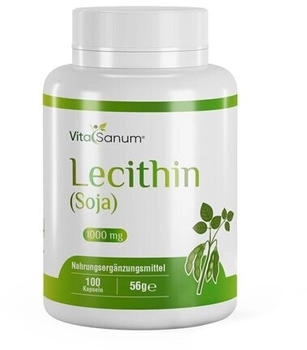 Vitasanum Lecithin (Soja) 100 St Kapseln