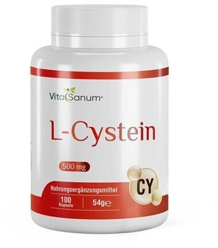 Vitasanum L-Cystein 100 St Kapseln