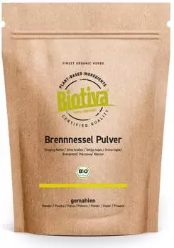 Biotiva Brennnessel Pulver Bio 500 g