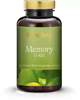 Dr. Peter Hartig Memory G 400 180 Kapseln