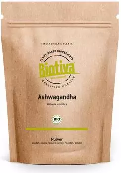 Biotiva Ashwagandha Pulver Bio 250g