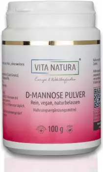 Vita Natura D-Mannose Pulver (100 g) – Was ist Vita Natura D-Mannose Pulver (100 g)?