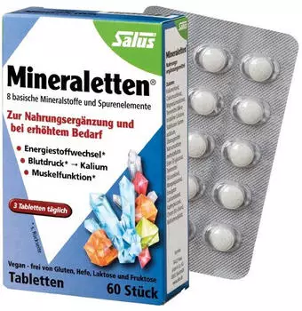 Salus MINERALETTEN Tabletten 60 St