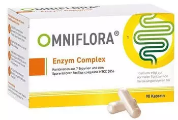 Heilpflanzenwohl Omniflora Enzym Complex mit Bacillus coagulans Kapseln