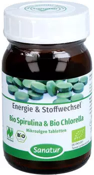Sanatur BIO SPIRULINA und Bio Chlorella Tabletten 250 St