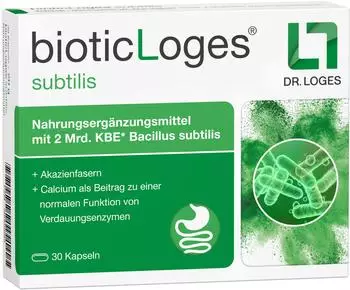 Dr. Loges Bioticloges Subtilis Kapseln 30 stk